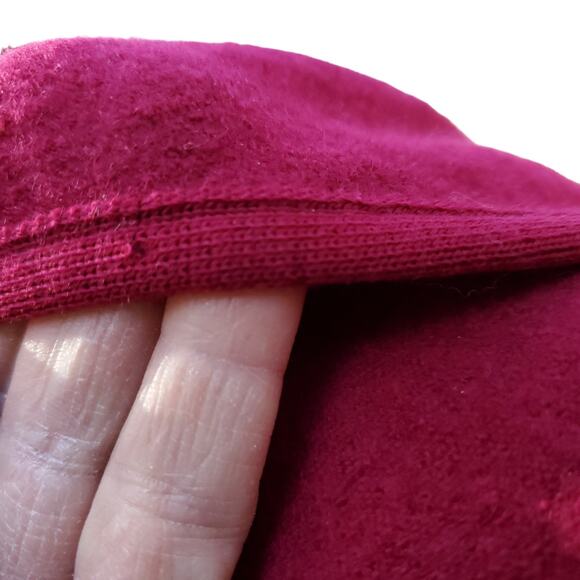 Geiger Tyrol Austria Magenta Pink Boiled Wool Jacket Sz EU 36 US Small - Picture 13 of 16